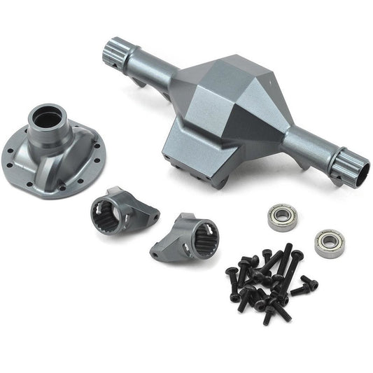 SSD RC Diamond Front SCX10 Axle (Grey)