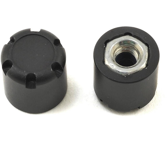 SSD RC Scale Rear Hubs (Black) (2)