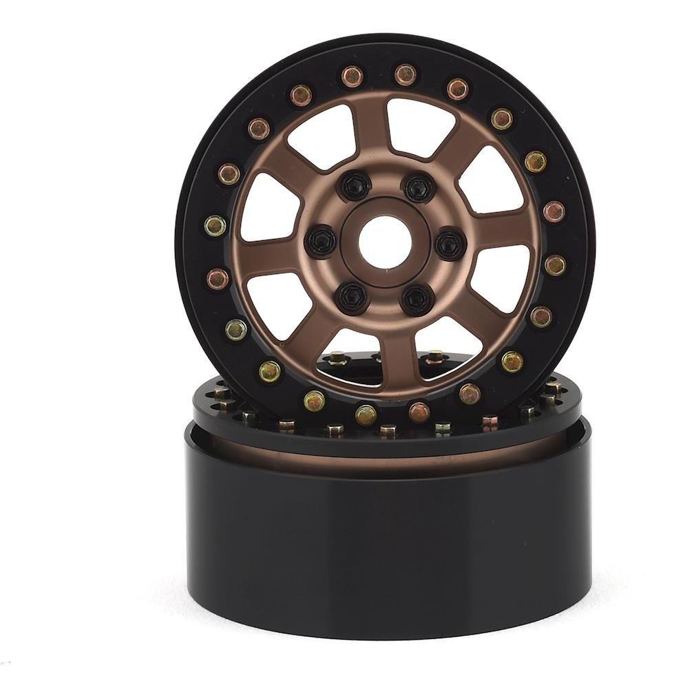 SSD RC Assassin 1.9" Beadlock Crawler Wheels (Bronze) (2)