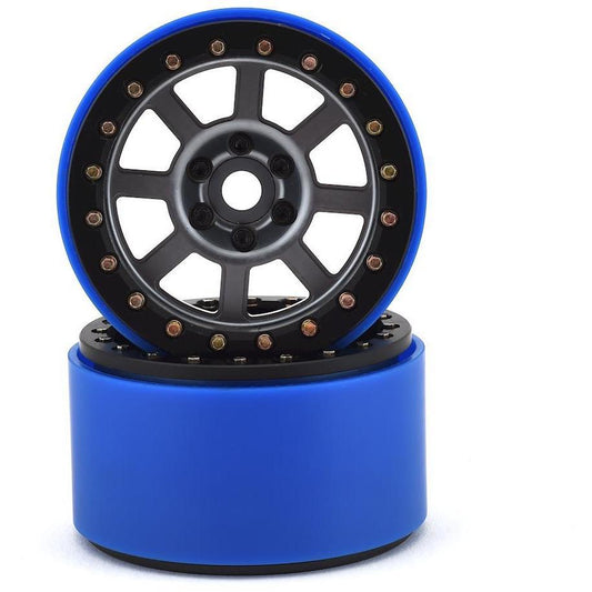 SSD RC 2.2" Wide Assassin PL Beadlock Wheels (Grey) (2) (Pro-Line Tires)