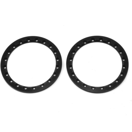 SSD RC 2.2” Black Beadlock Rings (2)