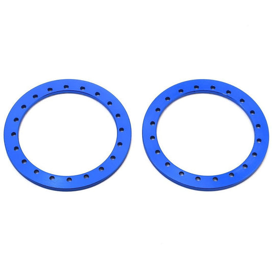 SSD RC 1.9” Aluminum Beadlock Rings (Blue) (2)