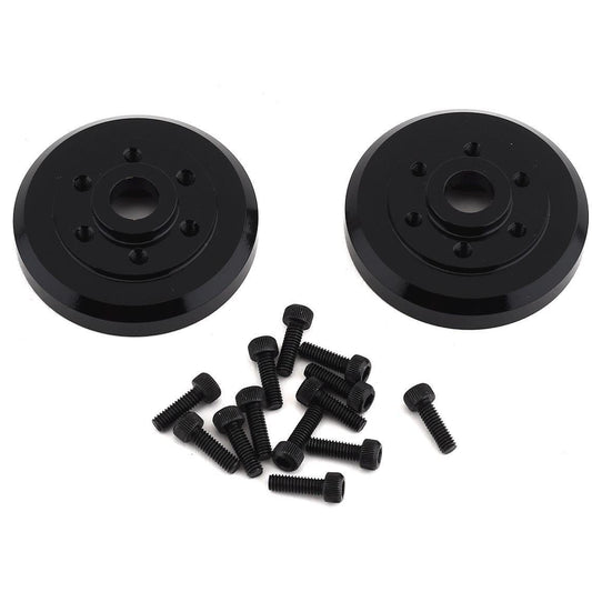 SSD RC Brass Wheel Hubs (Black) (2)