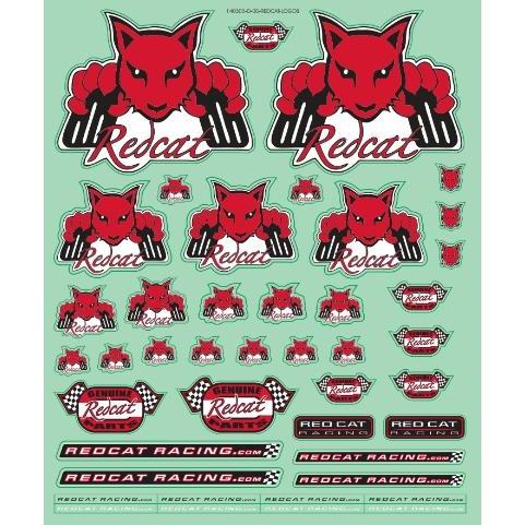 Sticker-001 Redcat Sticker Sheet