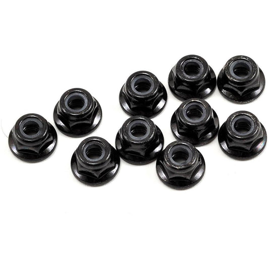 SWorkz 4mm Serrated Flanged Lock Nut (10)