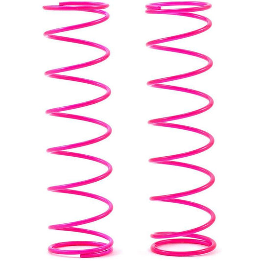 SWorkz S104 Rear Shock Spring (Pink - Soft) (2) (L64mm/1.0mmxP10)