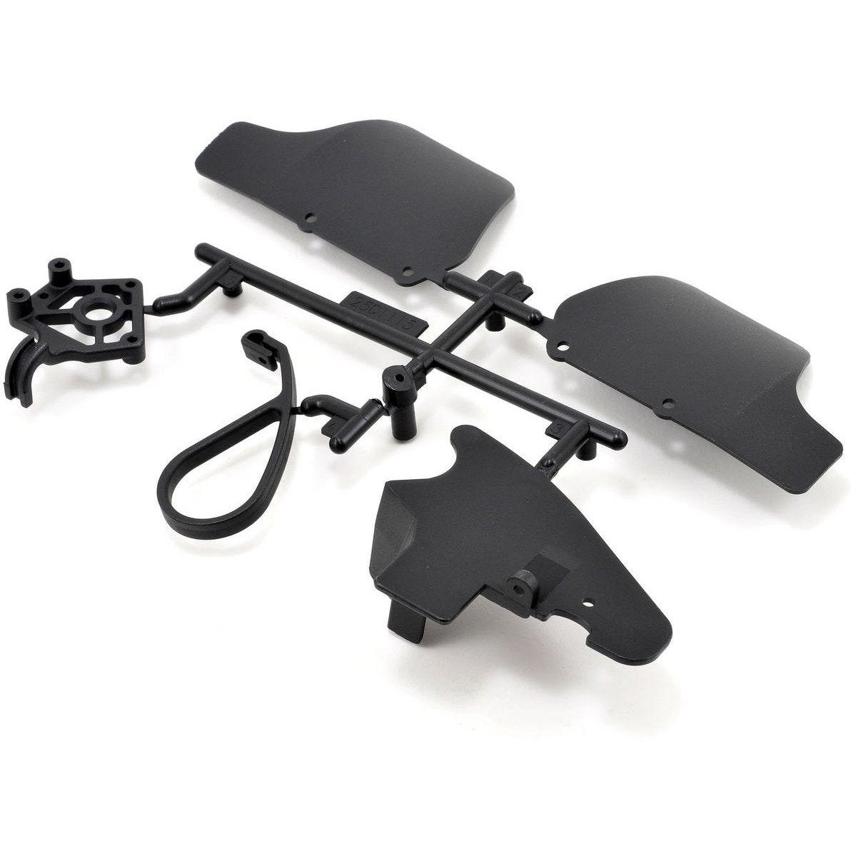 SWorkz Rear Arm Guard Set w/Splash Guard, Tank Pull & Transponder Mount