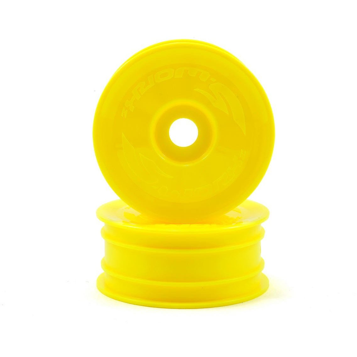 SWorkz 14mm Hex 4WD Front Buggy Wheels (2) (Yellow) (S104)