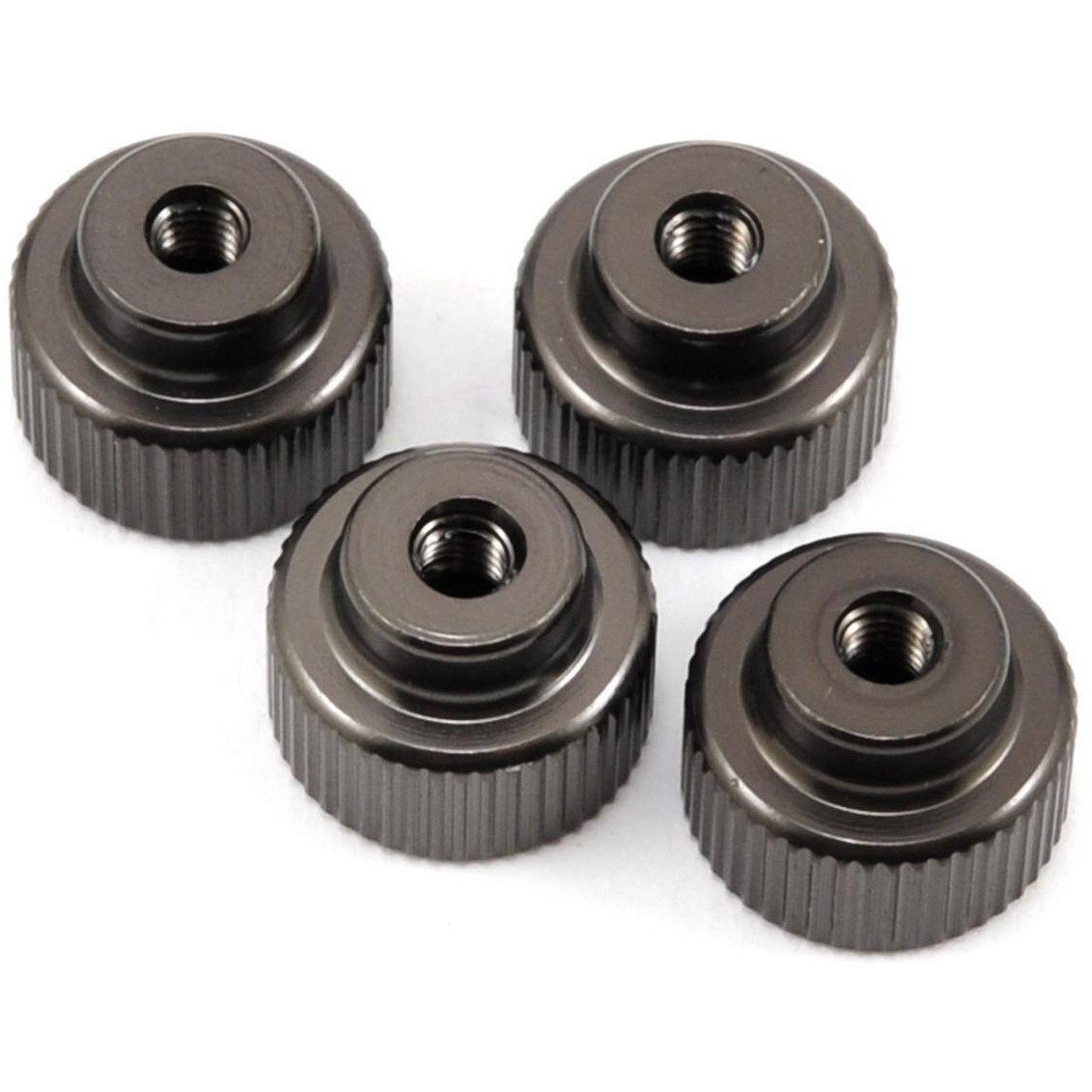 SWorkz S104 Aluminum Battery Holder Nut (Gun Metal) (4)