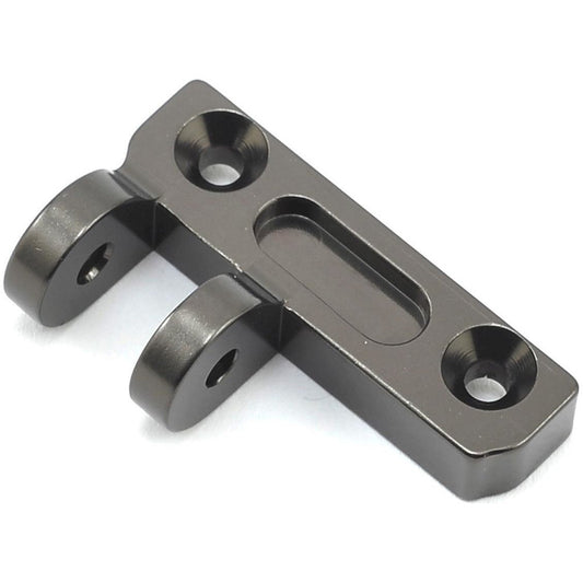SWorkz Aluminum S35-3 Series Rear Chassis Brace Mount (Gun Metal)