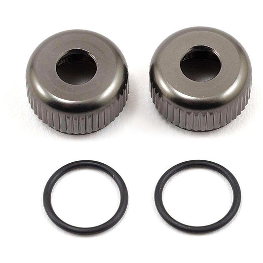 SWorkz BBS Bottom Shock Seal Cap (Gunmetal) (2)