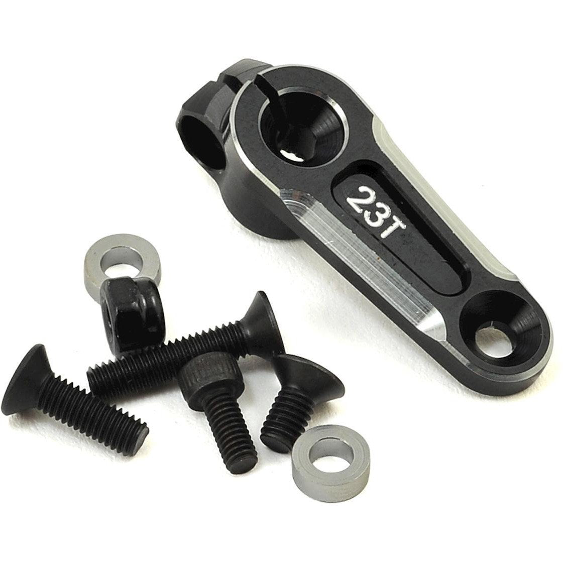 SWorkz Aluminum Pro-Design Steering Servo Horn (23T-JR/Airtronics/Sanwa/KO)