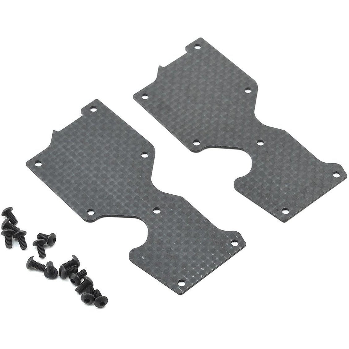 SWorkz 1mm S35-3 Series Pro-Composite Carbon Rear Lower Arm Covers (2)