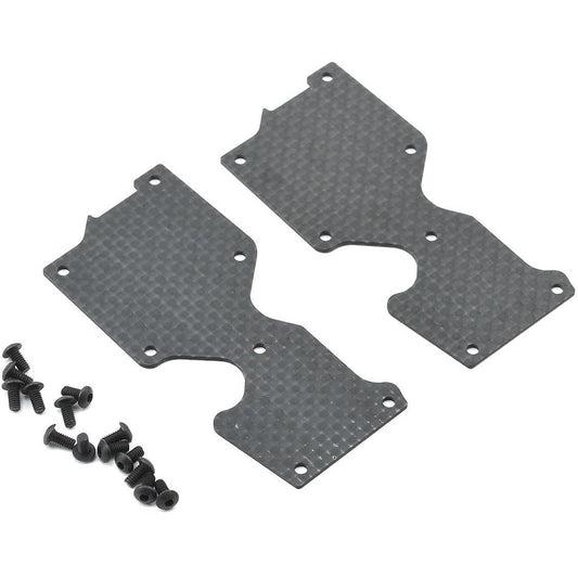 SWorkz 1mm S35-3 Series Pro-Composite Carbon Rear Lower Arm Covers (2)
