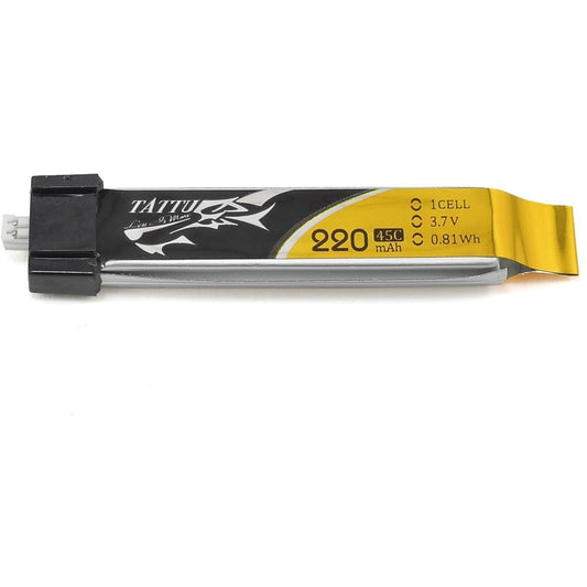 Tattu 1S LiPo Battery 45C (3.7V/220mAh) (1)