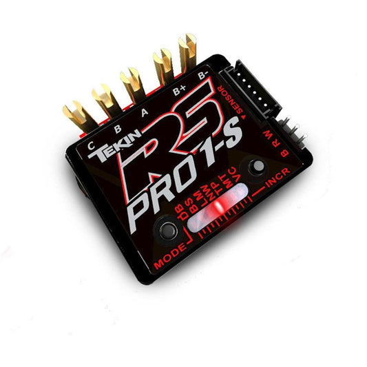 Tekin RS Pro Black Edition BL 1S 1/12 Sensored/Sensorless Brushless ESC