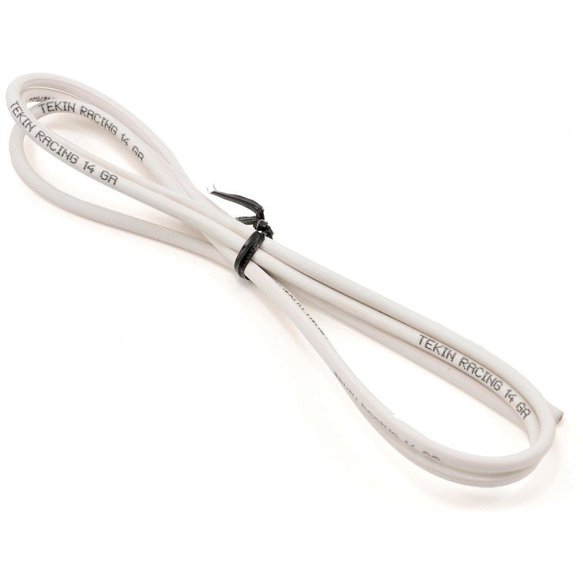 Tekin 14awg Silicon Power Wire (White) (3')