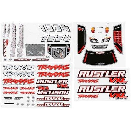 3713R Decal Sheets Rustler Vxl