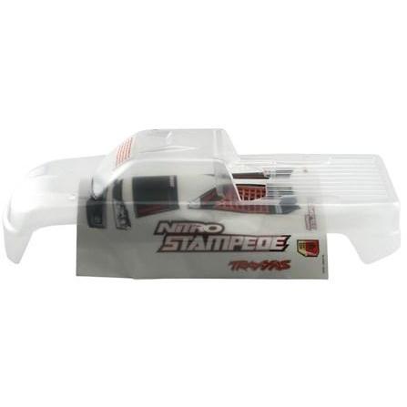 4112 Body Nitro Stampede Clear Requires Painting Window Grill Lights Decal (Clear,-Requires-Painting)/Window,-Grill,-Lights-Decal