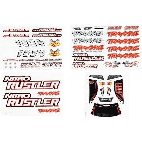 4413X Decal Sheets Nitro Rustler