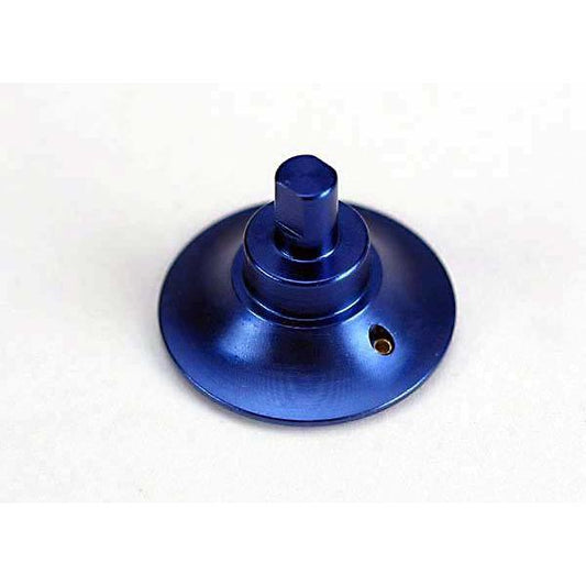 4847 Blue-Anodized, Aluminum Differential Ouput Shaft (Non-Adjustment Side)