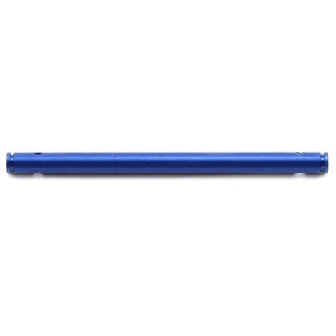 4894X Pulley Shaft, Front (Blue-Anodized, Light-Weight Aluminum)