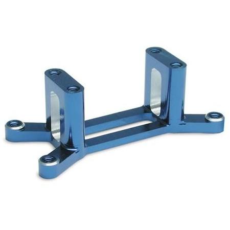 4960X Engine Mount, Machined 6061-T6 Aluminum (Blue) (W/ Screws) (Maxx Series)