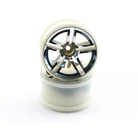5574 Wheels, Twin-Spoke 2.8' (Chrome) (Nitro Front) (2)