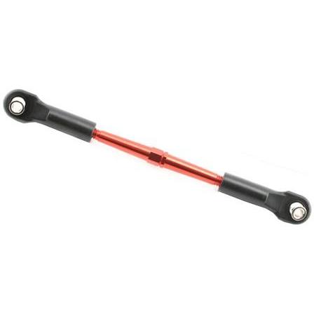 5595 Turnbuckle, Aluminum (Red-Anodized), Front Toe Link, 61Mm (1) (Assembled With Rod Ends And Hollow Balls) (See Part 5539X For Complete Set Of Jato Aluminum Turnbuckles)