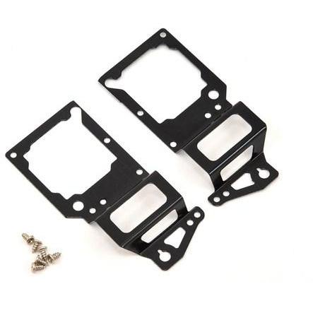 6333 Main Frame, Side Plate, Inner (2) (Black-Anodized) (Aluminum)/ Screws (6)