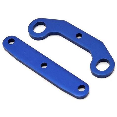 6423 Bulkhead Tie Bars, Front & Rear, Aluminum (Blue-Anodized)