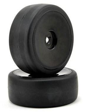6475 Tires & Wheels Assembled Glued Black Dished Wheels Slick Tires S Compound Foam Inserts Assembled,-Glued-(Black,-Dished-Wheels,-Slick-Tires-(S1