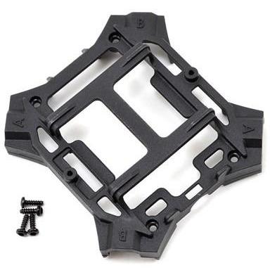 6624 Main Frame, Lower (Black) / 1.6X5Mm Bcs (Self-Tapping) (4)