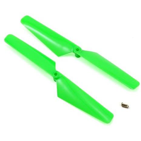 6631 Rotor Blade Set Green X Mm Green-(2