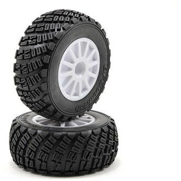 7473R Tires & Wheels Assembled Glued White Wheels Bfgoodrichã‚ Rally Gravel Pattern S Compound Tires Foam Assembled,-Glued-(White-Wheels,-Bfgoodrichã¢?-Rally,-Gravel-Pattern,-S1