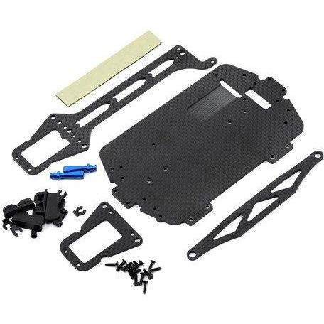 7525 Carbon Fiber Conversion Kit Includes Chassis Upper Chassis Battery Hold Down Adhesive Foam Tape Kit-(Includes-Chassis,-Upper-Chassis,-Battery-Hold-Down,-Adhesive-Foam-Tape