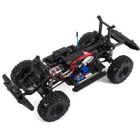 Traxxas TRX-4 Tactical 1/10 Scale Trail Rock Crawler w/Tactical Unit Body
w/XL-5 ESC & TQi 2.4GHz Radio