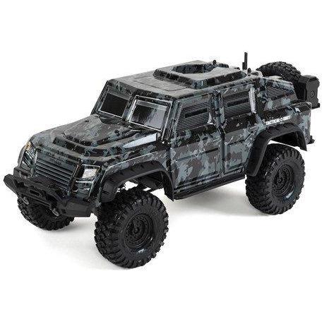 Traxxas TRX-4 Tactical 1/10 Scale Trail Rock Crawler w/Tactical Unit Body
w/XL-5 ESC & TQi 2.4GHz Radio