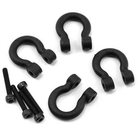 8234 Bumper D-Rings, Grey (Front Or Rear)/ 2.0X12 Cs (4)