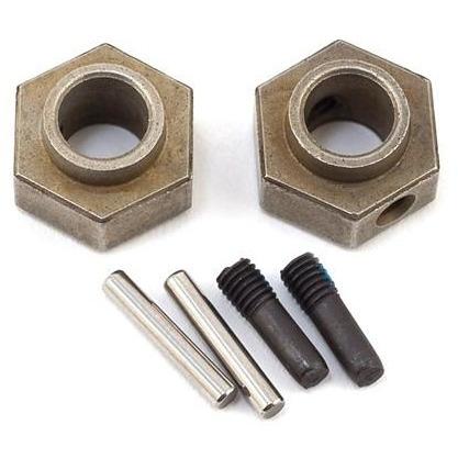 8269 Wheel Hubs, 12Mm Hex (2)/ Stub Axle Pins (2) (Steel) (Fits Trx-4)