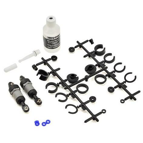 8360 Ul Shocks (Grey) (Short) (Includes Spring Pre-Load Spacers) (2)