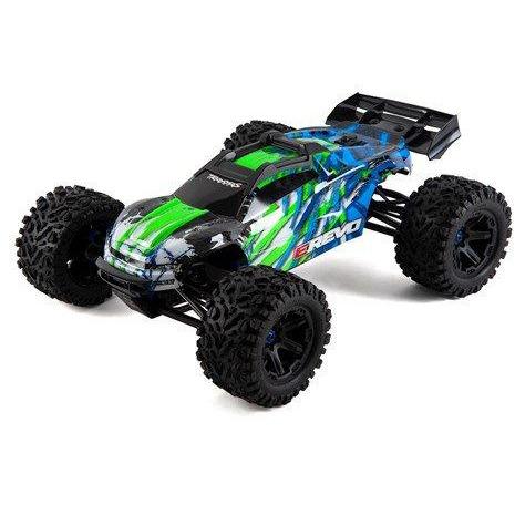 Traxxas E-Revo VXL 2.0 RTR 4WD Electric Monster Truck (Green)
w/VXL-6s ESC & TQi 2.4GHz Radio