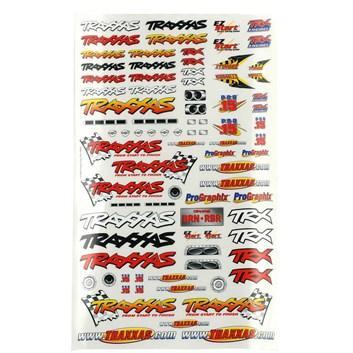 9950 Official Team Xxas Racing Decal Set (Flag Logo/ 6-Color)
