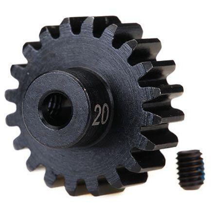 3950X Gear, 20-T pinion (32-p), heavy duty (machined, hardened steel)/ set screw