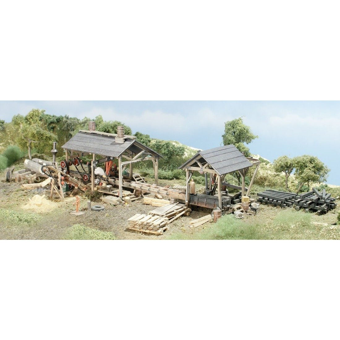 TS154 HO Tie & Plank Mill