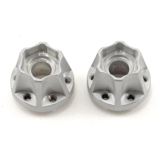 Vanquish Products SLW Hex Hub Set (Silver) (2) (600)