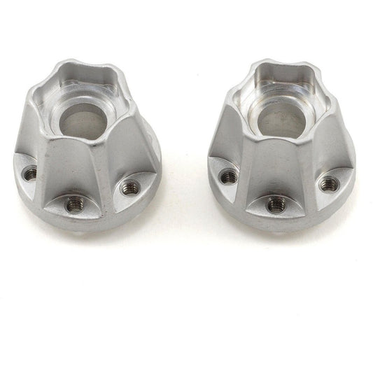 Vanquish Products SLW Hex Hub Set (Silver) (2) (725)