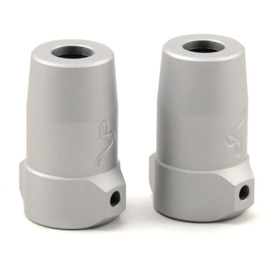 Vanquish Products AX-10 Rear Lockout (Silver) (2)