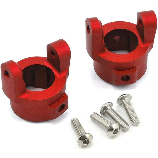 Vanquish Products Axial SCX10 8° C-Hub Set (Red) (2)