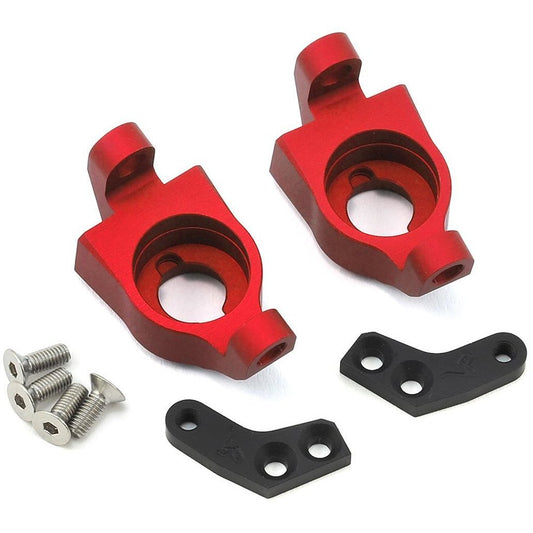 Vanquish Products Wraith Steering Knuckle Set (Red) (2)
